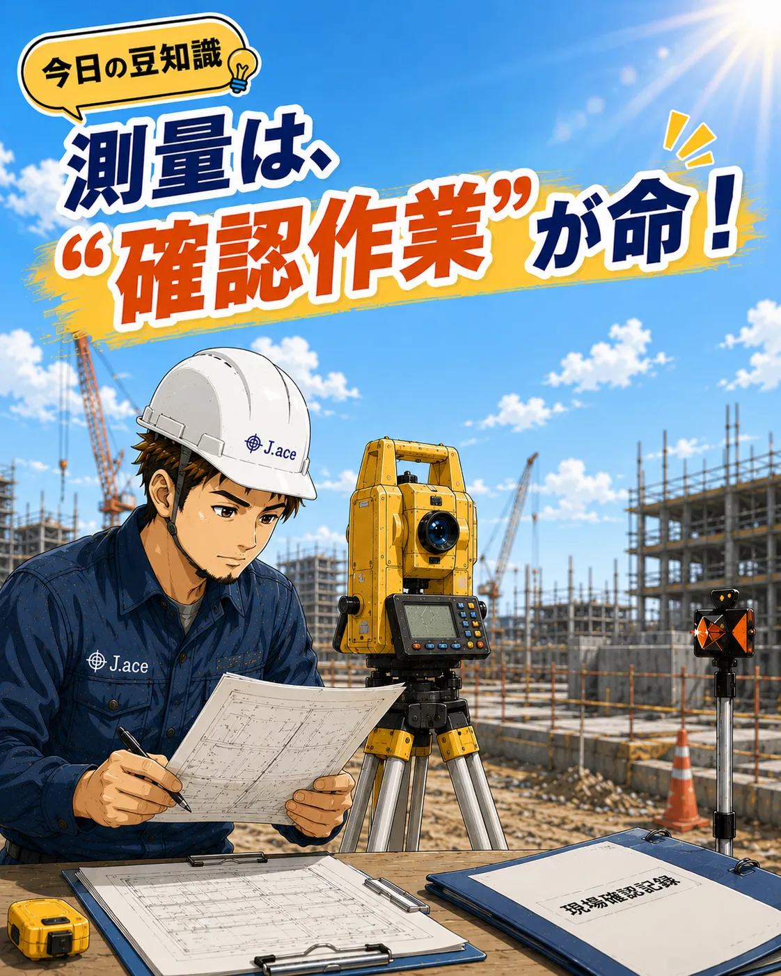 測量は、“確認作業”が命！